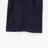 Spring New Gold Styling Sleeveless Denim Fan Dress 2025576 HZ1208