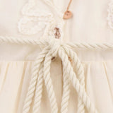 Summer New Flower Embroidery Mini Dress 8741037712 HZ1208