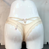 Butterfly Flash Drill Buckle After The Hollow Trousers Tants Ice Silk Spliced Lace Lady T Trousers HZ1208