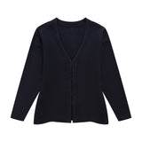 Spring 2025 New Loose Sleeve Knitted Coat 5536160 Knitted Mini Dress 5536161 Set HZ1208