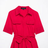 Z2025 Spring New Temperament French Style Thin Temperament Goddess Fan Shirt Skirt 2640360 HZ1208