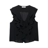 Summer New Laminated Decorative Shirt 8372079 Skirts 8372080 HZ1208