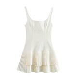 Spring New Wide Folding Body Slimming Jumpsuit Sling Dress 3067322 HZ1208