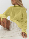 Autumn 2025 New Hollow Sweater Women Wind Soft Loose Knitted Long-Sleeved Cover Hot HZ1208