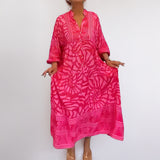 Spring 2025 New Women's Elegant Temperament Fashion Women's Clothing Print Loose Dress HZ1208