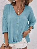 2025 Spring-Summer Sale Of New Women's Collar Button-Killey Long Sleeves HZ1208