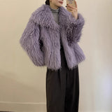 Hot Loose Knitting Suit Women 2025 Autumn And Winter New Round-Neck Cardigan Sweater + Wide Leg Pants HZ1208