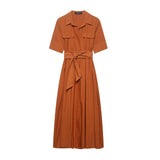 Z2025 Spring New Temperament French Style Thin Temperament Goddess Fan Shirt Skirt 2640360 HZ1208