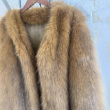 Elegance Design Elegant Autumn And Winter New Imitation Fur Coat HZ1208