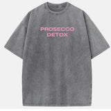 Loose Letter Print Short-Sleeved T-Shirts For Women's Summer New Water Wash To Make Old Design Feel Bottoming Top Ins HZ1208