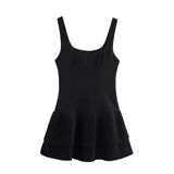 Spring New Wide Folding Body Slimming Jumpsuit Sling Dress 3067322 HZ1208