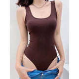 [Monthly Sales Of 100,000] Full-Body Vest Round-Neck Oceanic Body Slimming Joint Movement Wind Coat Woman HZ1208