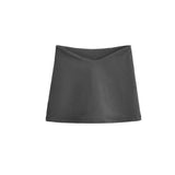 2025 Summer New Thai Hottie Sexy Low V Waist Tight Body Slim Ass Skirt Skirt Mini Short Skirt HZ1208