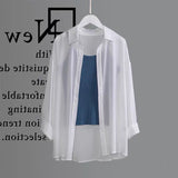 The Shudderless Sun-Drinking Shirt Woman Summer Breathable Shirt Cover With A Thin Shirt Coat Outside The Sun HZ1208