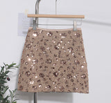 2025 New Scaro Squint Red Skirt High Waist Thin A Word Backbage Anti-Walking Short Skirt 8286 HZ1208