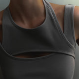 2025 Summer Street Sports Sleeveless Vest Hottie Sexy Sleeveless Outside Wear Temperament Bottom Short HZ1208