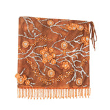 Z2025 Fashion Sexy Holiday Women's Style With Bikini Skirt Espresso Two-Piece HZ1208