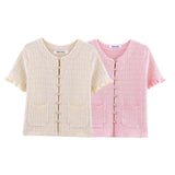 New Thoracic Blouse Knitted Jersey Three-Piece Set 4192041 4192043 4192042 HZ1208