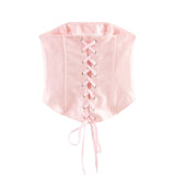 2025 Spring And Summer New Fashion Sexy Bareback Pure Lust Style Design Fish Bone Bow Set HZ1208