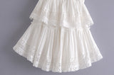 2025 Women's Lace Multi-Layer Cake Dress 6390 HZ1208