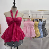 Purely Eager Heavy-Working Transduce Mesh Lace Spliced Ribbon Ribbon Strap Chest Pad Tector Blouse 2721 HZ1208