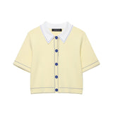 Z2025 New Fashion Temperament Women's Shirt Knitted Coat 2142109 HZ1208