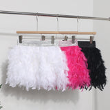 Real Shooting Feather Dress Small Pony Short Skirt Birthday Dress Dress Princess Short Dress 9022 HZ1208