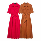 Z2025 Spring New Temperament French Style Thin Temperament Goddess Fan Shirt Skirt 2640360 HZ1208