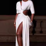 Sexy Women's New Irregular Hollow Personality Dress HZ1208