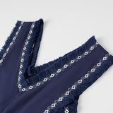 Summer New Lysew Decoration Waist Fashion Dress Dress HZ1208