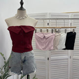 Design Feel Niche Cowboy Splicing Long-Sleeved Mesh T-Shirt Girl Summer Round Collar Dress Short Top 2617 HZ1208