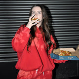 Tendering Jacket Suit Multi-Color Optional Loose Version Of Comfortable Street Trend Fan Autumn And Winter Girl HZ1208