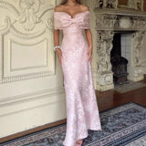 One-Word Shoulder Bow Sexy-Back Dress Femininity Dress Short Dress HZ1208