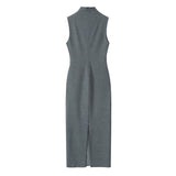 Spring New Sewing Straight Forkless Dress 8435583 HZ1208