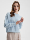 Hot Sales Of Solid Color Round-Neck Sweater Women 2025 Burst Soft Knitted Top HZ1208
