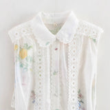 Spring New Lace Splicing Print Dress HZ1208