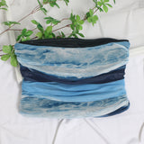 Sweet Cool Hottie Ultra-Short Umbilical Wrap Chest Sleeveless Coat Yarn Folding Tie Dye Chest Tight Waistcoat 8852 HZ1208