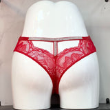 Sexy Lace Through T-Shaped Water Drill Thongs T-Shirts T-Shirts Tempting Lace-Side T-Trousers Ladies T-Shirts HZ1208