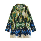 2025 Women's Loose Wrapping Towel Printing Trousers 1830 1829 HZ1208