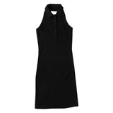Sexy Dress Girl Summer New Thai Style Tight Back-To-Shoulder Hanging Neck Polo Collar Ass Skirt Woman HZ1208