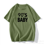 2025 New Letter Pure Cotton T-Shirt Women Simple Basic Short-Sleeved Top Women's Free-Fitting Sweater HZ1208