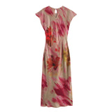 Autumn New Knot Silk-Scuffless Dress 9499257 HZ1208