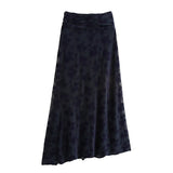 2025 Spring Dress Women's New Dew-Planted Velvet Net Sleeveless Top 3067134 3152530 HZ1208