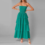 Spring 2025 New Women's Temperament Fashion Thromboic Long Dress Women HZ1208