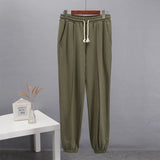 2025 New Rope Sweatpants Hot Girl Wind Trousers Trousers Women's Clothing HZ1208