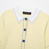 Z2025 New Fashion Temperament Women's Shirt Knitted Coat 2142109 HZ1208