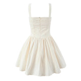 2025 Women's New Solid Color Sleeveless Dress 6621 HZ1208