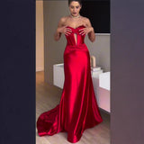 Sexy Women's New Open-Shoulder Open Dress Evening Dress HZ1208