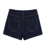 Spring New Pocket-Dressed Denim Shirt 7484064 Double Skirt 7484062 HZ1208