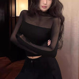 Ballet Style ³é³é³éÉþ Sports Skirt Women's Summer Model 2025 High-Waisted Wide Leg Trousers With Inner Lining Half Skirt HZ1208